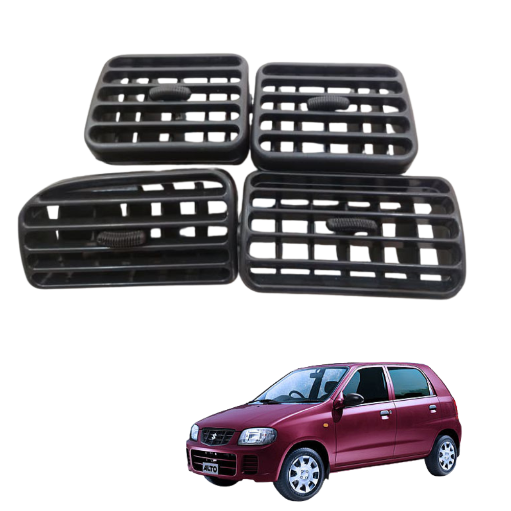 Suzuki Alto 1000cc 2000-2012 A/C Air Conditioning Vent Dashboard Grill Set