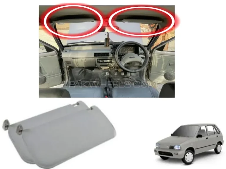 Suzuki Mehran 1988-2019 Sun Visor Interior Roof Sun Shades 2 Pcs