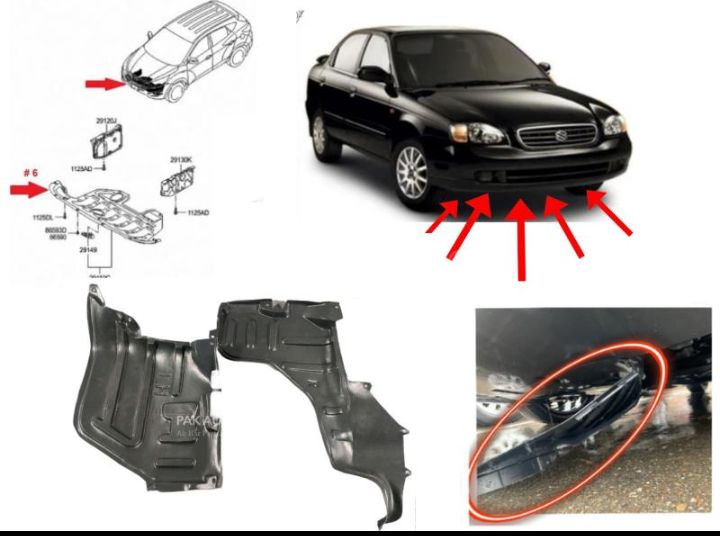 Suzuki Baleno 1300cc 1995-2002 Engine Shield 2 Pieces The Suzuki Baleno 1300cc 1995-2002 Engine Shield 2 Pieces is a high-quality accessory designed to provide a comprehensive solution for protecting the engine compartment of your vehicle from dust, debris, and other contaminants. This engine shield is specifically engineered to fit perfectly on the Suzuki Baleno, providing a durable and long-lasting solution for drivers who want to keep their engine clean and protected. By installing this engine shield, you can enjoy improved engine protection, reduced risk of damage, and enhanced overall performance of your vehicle. People buy this product to protect their engine from dust and debris, improve the overall appearance of their engine compartment, and enhance the durability of their vehicle's engine. This product offers several advantages, including durable construction, easy installation, perfect fit, and effective performance. By choosing this engine shield, you can enjoy a cost-effective solution that provides years of reliable service, saving you money on costly repairs and maintenance. The product is made from high-quality materials, designed to withstand the demands of everyday use, and is a direct replacement for the original part. With its reliable and durable design, this engine shield minimizes the risk of damage and ensures a clean and protected engine compartment. Whether you're looking to protect your engine or enhance the appearance of your vehicle's engine compartment, the Suzuki Baleno 1300cc 1995-2002 Engine Shield 2 Pieces is a great option. This product is compatible with Suzuki Baleno 1995-2002 models, and its easy installation saves you time and money on labor costs. The engine shield is designed to provide effective performance, enhancing your vehicle's overall protection and appearance. By installing this product, you can enjoy a cost-effective solution that provides years of reliable service, protecting your vehicle and maintaining its resale value. The Suzuki Baleno 1300cc 1995-2002 Engine Shield 2 Pieces is a great investment for any Suzuki Baleno owner, providing a perfect fit, durable construction, and effective performance. With its many benefits, including improved engine protection, increased durability, and cost-effectiveness, this product is a great choice for anyone looking to enhance their vehicle's engine compartment. The product is easy to clean and maintain, and it can be installed in just a few minutes, making it a convenient solution for vehicle owners. Additionally, the product is designed to fit perfectly on the vehicle, ensuring a seamless installation process and minimizing the risk of any issues or complications. By choosing the Suzuki Baleno 1300cc 1995-2002 Engine Shield 2 Pieces, you can enjoy a reliable and durable solution that provides years of trouble-free service, enhancing your vehicle's protection and appearance. The engine shield is designed to work in conjunction with the vehicle's existing engine compartment, providing a comprehensive solution for protecting the engine from dust and debris. The product is made from high-quality materials, designed to withstand the demands of everyday use and provide long-lasting performance. The engine shield is also designed to be easy to install, with a simple and straightforward installation process that can be completed in just a few minutes. The product is also designed to be durable and long-lasting, providing years of reliable service and minimizing the risk of damage and malfunction. The Suzuki Baleno 1300cc 1995-2002 Engine Shield 2 Pieces is a great choice for anyone looking to enhance their vehicle's engine compartment, providing a cost-effective solution that provides years of reliable service.