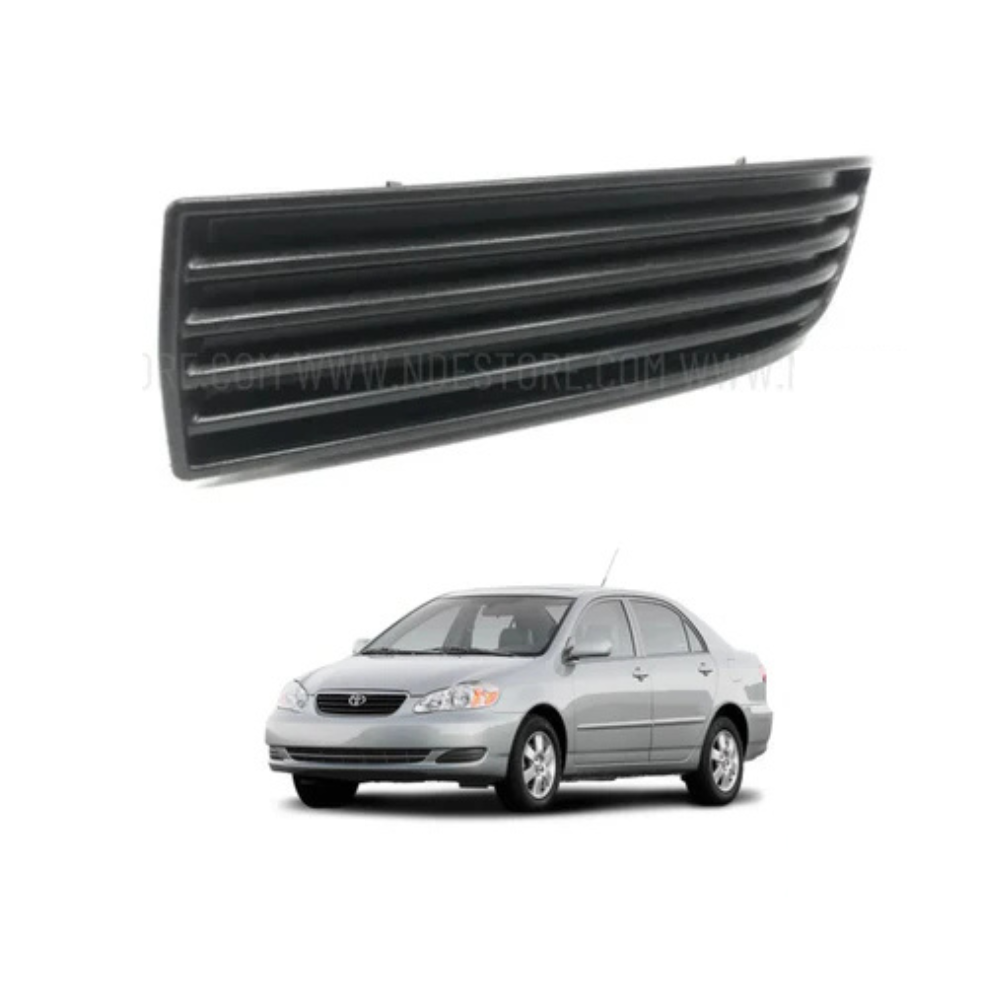 This bumper front fog light cover hole LH also offers several advantages that make it a practical and popular choice for Toyota Corolla owners who want to maintain their vehicle’s exterior condition and appearance without unnecessary expense. One advantage is that it provides a clean and finished look to the front bumper when fog lights are not installed. Another advantage is that it helps prevent dirt, moisture, and stones from entering through the fog light opening. A third advantage is that it supports proper bumper airflow by closing unused gaps. A fourth advantage is that it is lightweight yet strong, adding no unnecessary weight while offering reliable durability. A fifth advantage is that it resists common wear caused by sunlight, rain, and temperature changes. A sixth advantage is that it installs easily without specialized tools, saving time during repairs. A seventh advantage is that it helps maintain correct bumper alignment and shape over time. An eighth advantage is that it can be painted to match the vehicle color for a seamless finish. A ninth advantage is that it is ideal for both original replacement and cosmetic restoration. A tenth advantage is that it helps preserve the overall front-end design intended for the vehicle. Buyers often choose this product because small exterior components like fog light covers can significantly affect the visual appeal of a car when missing or damaged. Replacing a worn or broken cover helps avoid an unfinished or uneven look on the front bumper and contributes to a more polished appearance. It is especially useful for vehicles that have undergone bumper repair or repainting, where original covers may no longer be available or reusable. This product supports long-term exterior care by protecting vulnerable bumper openings and reducing the chance of internal damage caused by debris or moisture. Because it is designed specifically for the left-hand side of Toyota Corolla models from 2002 to 2008, it offers confidence in fitment and appearance without guesswork. Overall, this bumper front fog light cover hole LH for Toyota Corolla is valued for its accurate fit, durability, ease of installation, and ability to restore and protect the front bumper while keeping the vehicle looking complete, well-maintained, and visually balanced using fully original and copyright-free content suitable for online listings or long-term automotive use.