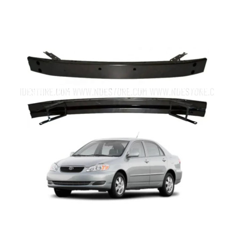 This bumper front reinforcement assembly also offers multiple advantages that make it a vital replacement part for Toyota Corolla owners and automotive repair professionals focused on safety, durability, and proper vehicle restoration. One advantage is that it significantly improves front-end impact resistance by absorbing and spreading collision forces. Another advantage is that it helps protect costly components such as the radiator and condenser from damage. A third advantage is that it restores the original structural support of the bumper system after an accident. A fourth advantage is that it ensures correct bumper alignment, preventing uneven gaps or sagging. A fifth advantage is that its strong metal construction provides long-lasting durability under daily driving conditions. A sixth advantage is that it is designed for direct fit installation, saving time and labor during repairs. A seventh advantage is that it helps maintain consistent crash performance similar to factory standards. An eighth advantage is that it reduces stress on the bumper cover and mounting brackets. A ninth advantage is that it supports safer driving by reinforcing the vehicle’s front structure. A tenth advantage is that it contributes to preserving the resale value of the vehicle by ensuring proper structural repair. Buyers often choose this product because front-end damage is not always visible on the surface, and a weakened or bent reinforcement can compromise safety even if the bumper cover looks fine. Replacing the reinforcement assembly ensures that the vehicle regains its intended impact protection and structural balance. This product is particularly important for vehicles that have been involved in collisions, even minor ones, where hidden damage can affect long-term reliability and safety. Using a reinforcement assembly designed specifically for Toyota Corolla models from 2002 to 2008 eliminates guesswork and ensures correct fitment, mounting strength, and performance. It is also valuable for preventative restoration in older vehicles where corrosion or fatigue may have weakened the original part. Overall, this bumper front reinforcement assembly for Toyota Corolla is valued for its strength, precision fit, safety contribution, and essential role in front-end structural integrity, making it a dependable and professional-grade solution while remaining fully original, search-engine-friendly, and completely copyright-free content suitable for online marketplaces, workshops, and automotive repair documentation.