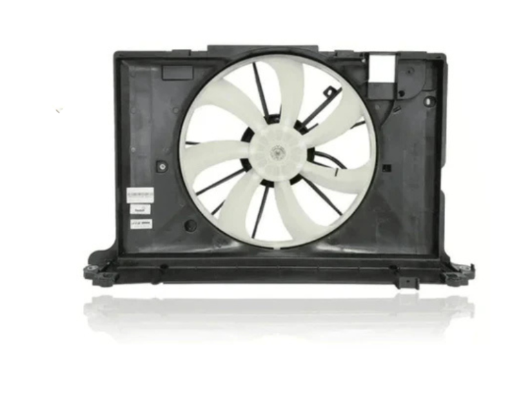 Toyota Corolla Fan Shroud Assembly for model years 2002 to 2014 is an essential cooling system component designed to guide airflow efficiently through the radiator and engine bay to maintain optimal engine temperature during operation. The fan shroud works together with the radiator fan by directing airflow properly across the radiator surface, ensuring that heat produced by the engine is effectively dissipated even in heavy traffic or hot weather conditions. A well-designed shroud helps maximize cooling efficiency by preventing air from escaping around the fan, forcing it through the radiator core where cooling is needed most. This assembly is manufactured to match original factory dimensions, allowing easy installation without modification and ensuring compatibility with the vehicle’s mounting points and cooling components. Constructed from durable heat-resistant plastic materials, the shroud is built to withstand engine heat, vibration, and long-term exposure to demanding driving conditions. A damaged or missing fan shroud can reduce cooling efficiency and cause engine overheating, making timely replacement important for maintaining engine health and vehicle performance. This replacement assembly helps restore proper airflow management, supports smooth engine operation, and ensures that cooling fans function efficiently. It is suitable for vehicles used in daily commuting, ride-sharing services, or long-distance travel where consistent cooling performance is necessary. Proper airflow management also assists air conditioning performance by keeping engine bay temperatures controlled, contributing to overall comfort and reliability. Designed to deliver long service life, the shroud assembly provides dependable performance while maintaining the vehicle’s original cooling efficiency standards, making it a practical and essential component for routine maintenance and cooling system repair. This fan shroud assembly ensures efficient airflow direction, improves radiator cooling performance, offers durable heat-resistant construction, fits original mounting locations, supports smooth fan operation, maintains engine temperature balance, assists air conditioning efficiency, withstands vibration and heat exposure, prevents airflow leakage around the radiator, and supports long-term cooling system reliability; customers choose this product because it restores factory cooling performance, prevents engine overheating issues, suits daily and commercial vehicle use, offers reliable replacement quality, improves overall driving comfort, helps protect engine components, provides cost-effective maintenance solution, ensures compatibility with Toyota Corolla models, offers easy installation without modification, and maintains dependable performance in heavy traffic conditions; advantages include improved engine cooling efficiency, reduced overheating risk, enhanced radiator airflow management, better air conditioning performance, longer engine lifespan, dependable performance during hot weather driving, practical replacement for damaged shrouds, improved cooling system reliability, economical maintenance support, and smoother overall vehicle performance for long-term dependable driving use.