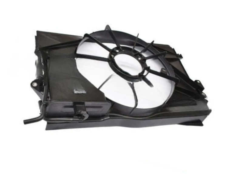 Toyota Corolla Fan Shroud designed for model years 2008 to 2021 is an important component of the vehicle’s cooling system, responsible for directing airflow correctly through the radiator to maintain proper engine operating temperature. The fan shroud ensures that the air pulled by the cooling fan passes efficiently across the radiator surface instead of escaping around it, allowing maximum heat dissipation from the engine coolant. This function becomes especially critical in slow-moving traffic, hot climates, and long driving conditions where airflow from vehicle movement alone is not enough to cool the engine. Manufactured to meet original factory fitting standards, this fan shroud offers compatibility with mounting points and cooling system layout without requiring modifications during installation. Built from strong heat-resistant materials, the shroud can withstand constant exposure to engine heat, vibration, and environmental stress while maintaining structural integrity over long periods of use. A damaged or missing shroud can reduce cooling efficiency, leading to engine overheating and potential mechanical issues, making replacement necessary to maintain proper vehicle performance. This product helps restore optimal airflow management, supports radiator fan performance, and assists in maintaining stable engine temperature under various driving conditions. In addition to engine cooling, the shroud indirectly improves air conditioning system efficiency by controlling engine bay temperature, contributing to comfortable cabin conditions during warm weather driving. Suitable for both personal and commercial vehicle usage, this fan shroud is designed to provide dependable service life and consistent cooling support, ensuring reliable engine operation and helping prevent overheating-related problems. Drivers who maintain their vehicle cooling systems with quality replacement components benefit from improved performance, reduced repair risk, and better long-term vehicle reliability. This fan shroud improves airflow direction, enhances radiator cooling performance, provides durable heat-resistant construction, ensures proper fan efficiency, fits factory mounting locations, supports consistent engine temperature control, assists air conditioning performance, resists vibration and heat exposure, helps prevent cooling airflow loss, and maintains long-term cooling system reliability; customers purchase this product because it restores proper cooling efficiency, prevents overheating issues, suits daily and commercial vehicle needs, offers dependable replacement quality, supports smooth driving performance, protects engine components, provides economical maintenance support, ensures compatibility with Toyota Corolla models, allows easy installation without modification, and maintains cooling efficiency in traffic conditions; advantages include improved engine safety, stable temperature control during hot weather, better radiator airflow management, enhanced air conditioning performance, extended engine lifespan, dependable cooling in congested traffic, practical solution for damaged shrouds, reliable cooling system operation, cost-effective vehicle maintenance, and improved overall vehicle performance for safe and comfortable long-term driving use.