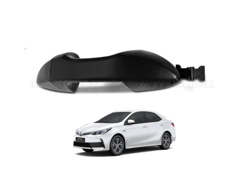 This product ensures accurate fitment for Toyota Corolla models, provides smooth and reliable door opening, uses durable weather-resistant material, restores original exterior appearance, supports easy installation, maintains proper lock alignment, offers long-lasting performance, improves convenience for daily use, enhances vehicle presentation, and ensures dependable door functionality; people choose to buy this product because it replaces broken or worn handles, restores easy vehicle access, improves vehicle appearance, maintains resale value, offers cost-effective repair solution, fits original mounting points, reduces inconvenience from faulty handles, supports regular vehicle maintenance, provides reliable everyday performance, and ensures secure and smooth door operation; the advantages of this product include improved door opening comfort, enhanced exterior styling, resistance to environmental wear, simple replacement procedure, long service life, compatibility with factory door systems, dependable performance under daily use, restored convenience and security, reduction of handle malfunction issues, and a practical cost-effective solution for Toyota Corolla owners seeking durable, reliable, and visually consistent exterior door handle replacement without compromising vehicle originality or performance.