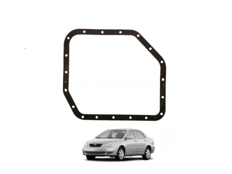 The Toyota Corolla Automatic Transaxle Oil Pan Gasket is an essential automotive component designed to provide a precise and durable seal between the automatic transmission oil pan and the transmission housing, ensuring the vehicle’s transmission system operates efficiently and without leaks. Over time, gaskets in the transmission system can degrade due to heat, pressure, vibration, and constant exposure to transmission fluid, which may result in leaks, reduced lubrication, and potential damage to internal transmission components. This replacement gasket is manufactured to OEM specifications, guaranteeing a perfect fit for Toyota Corolla automatic transaxle models produced between 2000 and 2026, and aligns seamlessly with all mounting points to maintain the integrity of the transmission assembly. Made from high-quality, heat-resistant, and chemical-resistant materials, this gasket is designed to withstand prolonged exposure to transmission fluid, high operating temperatures, and continuous mechanical stress, providing long-lasting durability. Proper installation restores a leak-free seal, helps maintain correct transmission fluid levels, and ensures smooth gear shifting and consistent transmission performance. A properly functioning gasket reduces the risk of transmission overheating, component wear, and costly repairs, while also supporting fuel efficiency by maintaining optimal lubrication. The gasket is suitable for both professional mechanics and DIY vehicle owners performing routine maintenance or repair work, offering a reliable, cost-effective solution to replace worn, damaged, or leaking gaskets. By maintaining a secure seal on the automatic transaxle oil pan, this product contributes to the long-term health of the transmission, improves overall vehicle reliability, and ensures consistent driving performance. Regular inspection and timely replacement of this gasket are critical for preserving the transmission’s efficiency, extending service life, and preventing leaks that can compromise vehicle safety and performance. Its combination of precise engineering, durable material, and exact fit ensures that Toyota Corolla owners can trust this gasket to maintain the integrity and reliability of their automatic transmission system over time. The gasket provides a secure seal between the oil pan and transmission housing, prevents transmission fluid leaks, maintains proper fluid levels, ensures smooth gear shifts, resists heat and chemical degradation, fits OEM specifications, improves transmission longevity, reduces wear on internal components, supports efficient transmission operation, and delivers reliable long-term performance; customers purchase this product because it prevents costly fluid leaks, restores proper transmission function, enhances smooth gear operation, protects transmission components from wear, maintains fuel efficiency, fits perfectly without modification, offers OEM-quality reliability, reduces maintenance and repair costs, improves vehicle resale value, and provides peace of mind for long-term use; advantages include leak-free operation, optimal transmission performance, extended service life of the transmission, improved gear shift consistency, protection against overheating and wear, durable heat- and chemical-resistant construction, precise OEM fit, cost-effective replacement, reliable daily and long-distance performance, and support for long-term vehicle reliability and maintenance, ensuring Toyota Corolla owners maintain smooth, safe, and efficient automatic transmission operation.