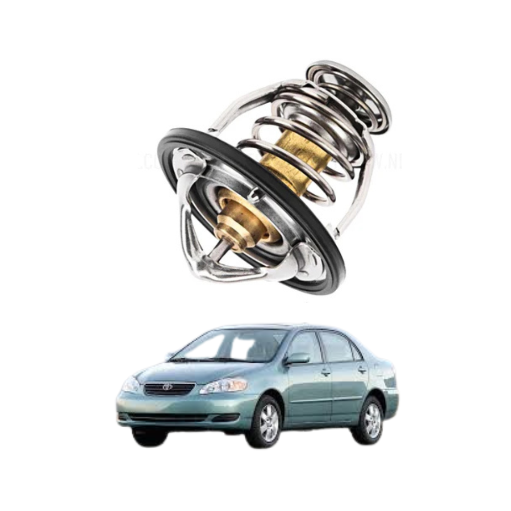 The Toyota Corolla SE Saloon thermostat valve is an essential engine cooling component designed to regulate coolant flow and maintain stable engine operating temperature during daily driving, long-distance travel, and changing weather conditions. This replacement part is commonly used in Corolla SE Saloon models where accurate temperature control is important for protecting engine efficiency, fuel performance, and long-term mechanical reliability. A thermostat valve works by controlling when coolant moves between the engine and radiator, allowing the engine to warm up correctly after startup and preventing unnecessary overheating once operating temperature rises. When the thermostat valve becomes weak, stuck, delayed, or damaged, drivers may experience engine temperature fluctuation, delayed heating performance, poor fuel efficiency, slow warm-up, or overheating under traffic conditions. For this reason, many vehicle owners replace the thermostat valve before cooling system problems become more serious. This product is manufactured to support proper fitment inside the cooling assembly and is designed to operate with standard coolant circulation systems used in Corolla SE Saloon vehicles. The material is selected for temperature resistance, coolant exposure durability, and dependable opening response under repeated thermal cycles. A properly functioning thermostat valve helps the engine reach its correct working temperature faster, supports balanced coolant movement, and improves overall engine efficiency during city driving and highway use. This replacement part offers stable thermal control, reliable coolant regulation, durable material construction, accurate opening response, practical engine protection, long service life, consistent operating support, direct fit replacement value, daily driving reliability, and maintenance efficiency for regular vehicle use. People often purchase this product because overheating can damage engine components, because old thermostat valves may stop opening correctly, because temperature fluctuation affects fuel performance, because delayed engine warm-up creates driving inefficiency, because cooling system maintenance helps prevent larger repairs, because proper engine temperature improves performance, because direct replacement saves workshop time, because affordable cooling parts reduce future expense, because old valves weaken after years of use, and because dependable engine operation depends on proper thermal control. Many Corolla owners choose thermostat replacement during radiator service, coolant flushing, or engine maintenance because it improves cooling system reliability without major expense. If you want dependable cooling performance for your Corolla SE Saloon, you can place your order through our website and contact our WhatsApp support for quick assistance, fitment confirmation, and an easy purchase experience designed for convenience 🚗🔧📲 This thermostat valve also provides several practical long-term advantages for vehicle owners who want consistent engine temperature and reliable daily performance under different driving conditions. It helps maintain proper coolant circulation, supports faster engine warm-up, protects against overheating risk, improves fuel efficiency balance, supports heater system performance, reduces unnecessary engine stress, helps radiator function correctly, supports stable traffic driving, improves long-distance engine confidence, and contributes to long-term cooling system reliability. Buyers often select this product because stuck thermostat valves can cause sudden overheating, because engine temperature warnings create immediate concern, because fuel economy can suffer when temperature remains too low, because heater output may weaken in colder conditions, because cooling system parts wear naturally over time, because preventive maintenance helps avoid major engine damage, because mechanics recommend thermostat replacement during coolant service, because stable engine temperature improves driving comfort, because reliable cooling protects internal engine parts, and because quality replacement parts improve maintenance value. Another important advantage is that this component works automatically once installed, requiring no daily adjustment while constantly supporting engine balance during startup, stop-and-go traffic, highway movement, and seasonal temperature changes. Many drivers overlook thermostat condition until symptoms appear, but replacing a weak thermostat early often prevents larger cooling problems later. A well-performing thermostat also helps the radiator and coolant system work more efficiently by controlling circulation only when needed. This supports better combustion temperature and smoother engine response over time. For Corolla owners who use their vehicle daily for office travel, family transport, or long-distance driving, cooling system stability is one of the most important maintenance priorities. This product supports repeated thermal cycling, durable operation, quick response, proper coolant timing, engine safety, mechanical consistency, practical maintenance value, efficient performance, reliable temperature management, and long-term vehicle usability. If you are looking for a dependable cooling system replacement that supports engine protection and smooth performance, our website offers direct ordering while our WhatsApp support remains available for fast product details, customer guidance, and smooth order assistance whenever needed