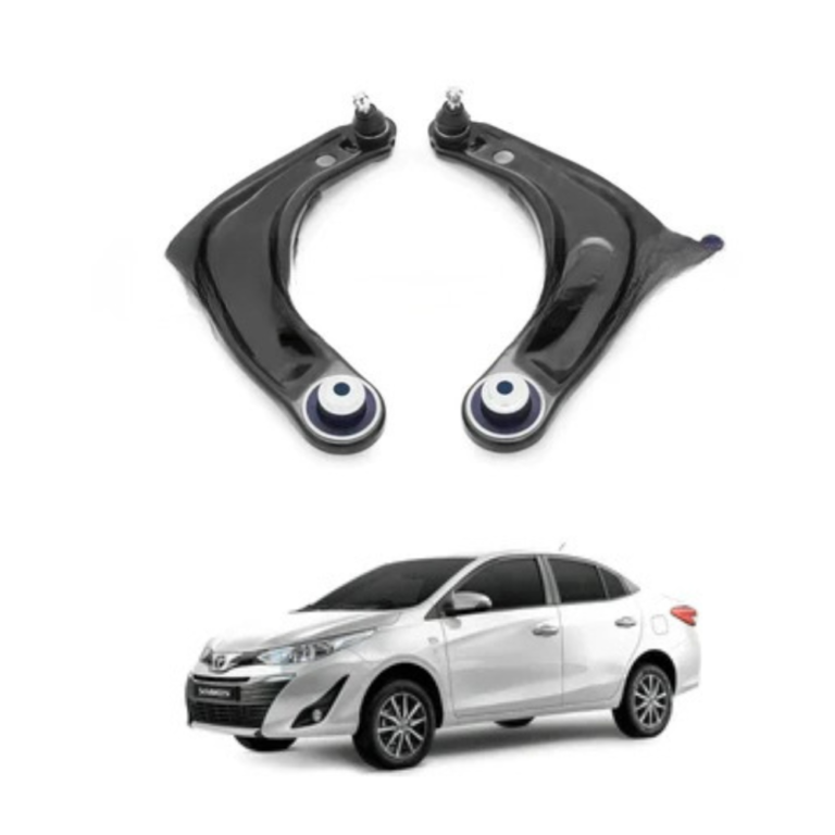 Toyota Yaris 2006–2020 Ball Joint Assembly Control Arm Toyota Yaris Front Suspension Ball Joint Control Arm Replacement Durable Steering Stability Suspension Component
