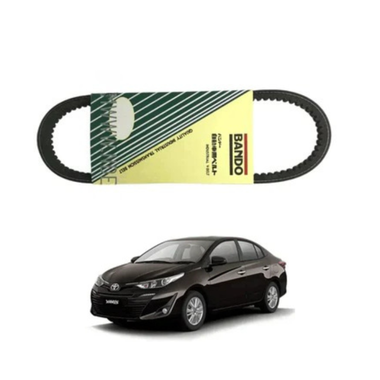 The engine fan belt for Toyota Yaris is a vital component of the vehicle’s engine system, designed to transfer power from the engine’s crankshaft to various auxiliary components such as the cooling fan, alternator, and other engine accessories. This belt plays a crucial role in maintaining proper engine operation by ensuring that all connected systems function smoothly and efficiently. Manufactured from high-quality reinforced rubber with internal fiber strengthening, this fan belt is engineered to handle high tension, continuous rotation, and exposure to heat without cracking, slipping, or losing its grip. Its flexible yet strong construction allows it to maintain consistent performance under demanding driving conditions, including heavy traffic, long-distance travel, and varying weather environments. Designed according to OEM-style specifications, this belt provides a precise fit for Toyota Yaris models from 2006 to 2020, ensuring easy installation without the need for modification or complex adjustments. Over time, original belts may wear out, stretch, or develop cracks due to heat and constant movement, which can lead to reduced performance of engine components, unusual noises, or even breakdown if not replaced in time. Replacing the worn belt with this high-quality component restores proper power transmission and ensures smooth functioning of all connected systems. This fan belt helps maintain optimal engine temperature by supporting the cooling system, improves electrical performance by enabling proper alternator function, and contributes to overall engine efficiency. Its durable construction ensures long-lasting performance while minimizing maintenance requirements. This product is widely used by car owners and automotive technicians as a reliable and cost-effective solution to maintain engine performance without major repairs. The lightweight design allows easy handling during installation while ensuring strong and stable operation over time. This engine fan belt is an essential replacement part for maintaining vehicle performance, preventing unexpected breakdowns, and ensuring a smooth and reliable driving experience. If you want this product, you can easily purchase it from our website, and for a faster, smoother, and more convenient buying experience, you can also contact us directly on WhatsApp where our team is always ready to assist you with quick replies, easy ordering, and reliable customer support so you can get your required auto parts without any delay in a simple and trusted way. 10 main key points: 1) Designed for Toyota Yaris 2006–2020 models 2) Engine fan belt for power transmission 3) High-quality reinforced rubber construction 4) Strong and flexible design 5) Ensures smooth operation of engine components 6) OEM-style precise fitting design 7) Heat and wear resistant 8) Easy installation without modification 9) Long-lasting performance 10) Cost-effective replacement solution. 10 reasons why people buy this product: 1) To replace worn or cracked belts 2) To restore engine performance 3) To prevent breakdowns 4) To reduce engine noise 5) To ensure proper cooling system operation 6) To maintain alternator performance 7) To improve vehicle reliability 8) To get easy installation solution 9) To avoid costly engine repairs 10) To ensure smooth driving experience. 10 advantages of this product: 1) Provides efficient power transmission 2) Enhances overall engine performance 3) Reduces risk of belt slipping or breaking 4) Durable and long-lasting material 5) Easy and quick installation 6) Works effectively under high temperature conditions 7) Requires low maintenance 8) Strong and reliable construction 9) Improves driving comfort and safety 10) Offers affordable and practical replacement solution.
