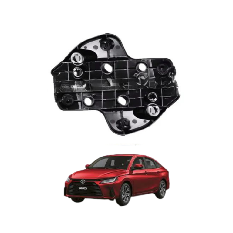 The Toyota Yaris front bumper spacer assembly is a durable and precision-designed mounting component created to provide proper support, alignment, and secure fitting for the front bumper section of the vehicle. Specifically engineered for the Toyota Yaris, this front bumper spacer assembly is manufactured using high-quality automotive-grade materials that offer excellent durability, structural stability, and resistance against heat, vibration, and daily driving conditions. The bumper spacer assembly plays an important role in maintaining the correct positioning and secure attachment of the front bumper, helping ensure that the bumper remains aligned with the vehicle body while supporting overall exterior stability. A properly installed spacer assembly helps reduce bumper movement, prevents uneven gaps, and contributes to maintaining the original factory-style appearance of the vehicle. Over time, original bumper spacers may become damaged, cracked, loose, or worn due to accidents, road impacts, vibrations, or repeated bumper removal during maintenance work, which can affect bumper alignment and overall exterior presentation. This replacement front bumper spacer assembly is designed according to factory fitment standards, ensuring accurate compatibility and easy installation without requiring modifications. Its precision-molded construction allows secure mounting and proper positioning of the front bumper, helping restore balanced alignment and professional body fitment. The durable material composition helps resist cracking, deformation, moisture, and environmental wear, ensuring reliable long-term performance under regular driving conditions. In addition to supporting bumper stability, this spacer assembly also helps minimize unnecessary stress on bumper mounting points, reducing the risk of vibration noise and improper bumper fitting. Its lightweight yet strong structure ensures dependable support while maintaining the clean and original look of the vehicle’s front-end design. Whether replacing worn mounting components or restoring bumper alignment after repair work, this front bumper spacer assembly provides a practical and cost-effective solution for maintaining proper exterior fitment, vehicle appearance, and structural stability. This front bumper spacer assembly is an excellent choice for vehicle owners, workshops, and automotive technicians who value accurate bumper alignment, reliable mounting support, and professional vehicle appearance. It helps maintain secure bumper positioning, improves front-end fitment quality, and supports smoother exterior body alignment for daily driving conditions. The installation process is straightforward and suitable for workshops or trained technicians, allowing efficient replacement and proper integration with the vehicle body structure. Its durable construction ensures dependable long-term performance under regular use, making it a trusted replacement component for vehicle body maintenance and restoration projects. If you are interested in purchasing this product, you can place your order through our website and contact us on WhatsApp where our team is always ready to assist you quickly with product details, stock availability, and a smooth and customer-friendly buying experience tailored to your convenience. Key points include durable automotive-grade material construction, exact compatibility with Toyota Yaris models, reliable front bumper support, precision-molded design, secure mounting performance, proper bumper alignment assistance, lightweight yet strong structure, weather-resistant durability, long-lasting reliability, and factory-standard fit and function, while reasons people buy this product include replacement of damaged bumper spacers, need for proper bumper alignment, preference for reliable mounting components, affordable body maintenance solution, easy online availability, guaranteed compatibility, restoration of factory-style bumper fitting, trusted product durability, convenience of direct-fit installation, and better overall vehicle exterior maintenance, and advantages include improved bumper stability, enhanced front-end alignment, resistance to cracking and deformation, dependable durability under daily use, reduced bumper vibration and movement, proper support for bumper mounting points, restoration of clean exterior appearance, reliable performance in different weather conditions, support for maintaining vehicle resale value, and overall improved vehicle presentation and driving confidence.