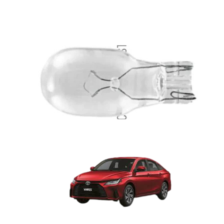 The Toyota Yaris KSP210 JDM 2020–2025 clearance lamp bulb is a high-quality automotive lighting component designed to provide clear visibility, improved road presence, and dependable illumination for everyday driving conditions. Specifically engineered for the Toyota Yaris KSP210 JDM models produced between 2020 and 2025, this clearance lamp bulb is manufactured using durable materials and advanced lighting technology to ensure stable brightness, efficient power usage, and long-lasting performance. Clearance lamp bulbs play an important role in vehicle lighting systems because they help increase the visibility of the vehicle to other drivers, especially during low-light conditions, nighttime driving, fog, rain, or poor weather situations. These bulbs also contribute to the overall appearance of the vehicle by maintaining proper illumination consistency and factory-style lighting performance. Over time, original bulbs can become dim, flicker, or stop functioning completely due to continuous use, vibration, and exposure to heat, which may reduce visibility and affect driving safety. This replacement clearance lamp bulb is designed according to factory fitment standards, ensuring accurate compatibility and easy installation without requiring modifications. Its precision-built structure supports stable electrical performance while providing clear and consistent illumination. The bulb is designed to maintain balanced brightness levels, helping improve vehicle visibility without creating unnecessary glare for other drivers. In addition to supporting safety, this lighting component enhances the clean and modern appearance of the vehicle by restoring proper lighting operation. The durable construction helps resist vibration, heat buildup, and daily wear, ensuring reliable operation over an extended period of time. Whether replacing a worn-out bulb or performing routine vehicle maintenance, this clearance lamp bulb provides a practical and cost-effective solution for maintaining lighting efficiency, vehicle appearance, and driving confidence in different road and weather conditions. This clearance lamp bulb is an ideal choice for car owners, mechanics, and automotive enthusiasts who value reliable vehicle lighting and safe driving performance. It helps maintain clear vehicle visibility, supports proper road safety standards, and improves the overall lighting condition of the vehicle during nighttime and low-visibility driving situations. The installation process is quick and convenient, allowing users to replace the bulb easily without requiring complex tools or major electrical modifications. Its durable design ensures long-lasting performance under regular driving conditions, making it a dependable maintenance component for daily vehicle use. If you are interested in purchasing this product, you can place your order through our website and contact us on WhatsApp where our team is always ready to assist you quickly with product details, stock availability, and a smooth and customer-friendly buying experience tailored to your convenience. Key points include durable lighting bulb construction, exact compatibility with Toyota Yaris KSP210 JDM 2020–2025 models, clear and stable illumination, efficient power usage, reliable electrical performance, easy installation process, vibration-resistant design, heat-resistant construction, long-lasting lighting performance, and factory-standard fit and function, while reasons people buy this product include replacement of dim or faulty bulbs, need for improved vehicle visibility, preference for reliable lighting components, affordable maintenance solution, easy online availability, guaranteed compatibility, restoration of proper lighting performance, trusted lighting reliability, convenience of direct-fit replacement, and better overall vehicle safety, and advantages include improved nighttime visibility, clearer vehicle road presence, stable lighting performance, long-lasting durability under daily use, reduced risk of sudden bulb failure, efficient energy usage, dependable operation in different weather conditions, restoration of original lighting appearance, easy maintenance support, and overall improved driving confidence and road safety.