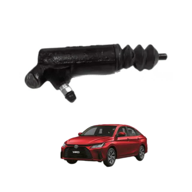 d continuous operation, hydraulic pressure, vibration, temperature changes, and daily driving demands while maintaining dependable performance. A properly functioning clutch master cylinder is critical for ensuring smooth transmission operation, comfortable driving, and accurate clutch pedal response. Over time, original master cylinders may experience internal seal wear, fluid leakage, pressure loss, contamination, corrosion, or reduced hydraulic efficiency due to age and regular use. These issues can result in soft clutch pedal feel, difficulty shifting gears, inconsistent clutch engagement, fluid leaks, and overall reduced driving performance. Replacing a worn or damaged clutch master cylinder helps restore factory-level clutch functionality and improves transmission responsiveness. Designed according to factory-style specifications, this replacement upper clutch cylinder assembly offers dependable compatibility and secure installation while maintaining proper hydraulic operation. The precision-engineered internal piston system and high-quality seals help ensure smooth fluid movement and stable pressure delivery throughout the clutch system. The durable housing is designed to resist corrosion, moisture, brake fluid exposure, and environmental wear, making it suitable for long-term use under various driving conditions. Whether used for routine maintenance, clutch system restoration, transmission repair, or complete clutch replacement projects, this clutch master cylinder provides a practical and cost-effective solution for maintaining vehicle reliability. The efficient hydraulic design supports smooth clutch operation while helping reduce unnecessary wear on related transmission components. Suitable for city driving, highway travel, commercial operation, and long-distance use, this clutch cylinder assembly delivers dependable performance under demanding conditions. Professional mechanics, workshops, fleet operators, and vehicle owners understand the importance of maintaining hydraulic clutch system integrity through the use of quality replacement components. This upper clutch cylinder contributes to improved clutch response, smoother gear engagement, and enhanced driving comfort while helping maintain overall transmission efficiency. The combination of durable construction, precision engineering, and factory-style fitment makes this replacement component a trusted choice for Toyota Yaris owners seeking dependable clutch system performance. By restoring hydraulic efficiency and supporting consistent clutch operation, this clutch master cylinder helps maintain vehicle reliability, driving confidence, and long-term ownership satisfaction. Its durable design and dependable functionality make it an important component for preserving the performance and efficiency of the Toyota Yaris clutch and transmission system. This Toyota Yaris 2005–2023 Clutch Cylinder Assembly Upper is an excellent choice for drivers, mechanics, repair workshops, fleet managers, and automotive professionals who require reliable clutch system operation and durable replacement parts. Installing a new clutch master cylinder helps restore proper hydraulic pressure, improve clutch pedal feel, reduce shifting difficulties, and support long-term transmission performance. If you would like to purchase this product, you can easily order through our website and connect with our WhatsApp support team for product availability, compatibility verification, technical assistance, and fast customer service. Upgrade your vehicle maintenance experience by shopping online and contacting our WhatsApp representatives for expert guidance and a smooth purchasing process designed to meet your automotive needs. Key points include compatibility with Toyota Yaris 2005–2023 models, durable clutch master cylinder construction, precision hydraulic pressure control, factory-style fitment, high-quality internal seals, corrosion-resistant housing, smooth clutch operation support, reliable pressure transfer performance, long service life, and dependable transmission functionality. People buy this product because it replaces leaking master cylinders, restores hydraulic efficiency, improves clutch pedal response, enhances gear shifting performance, supports clutch system maintenance, provides reliable compatibility, offers long-term durability, helps prevent transmission issues, improves driving comfort, and delivers excellent value for vehicle maintenance. Advantages include smoother clutch engagement, enhanced transmission performance, improved pedal feel, dependable hydraulic pressure delivery, durable construction for extended service life, resistance to corrosion and wear, reduced risk of hydraulic fluid leakage, support for professional-quality repairs, reliable operation under different driving conditions, and overall improvement in vehicle reliability, transmission efficiency, driving confidence, and ownership satisfaction. This clutch cylinder assembly upper combines durability, hydraulic precision, reliability, efficiency, and long-lasting performance while helping maintain the smooth operation, safety, comfort, and dependability of your Toyota Yaris clutch and transmission system for many years of trouble-free driving.